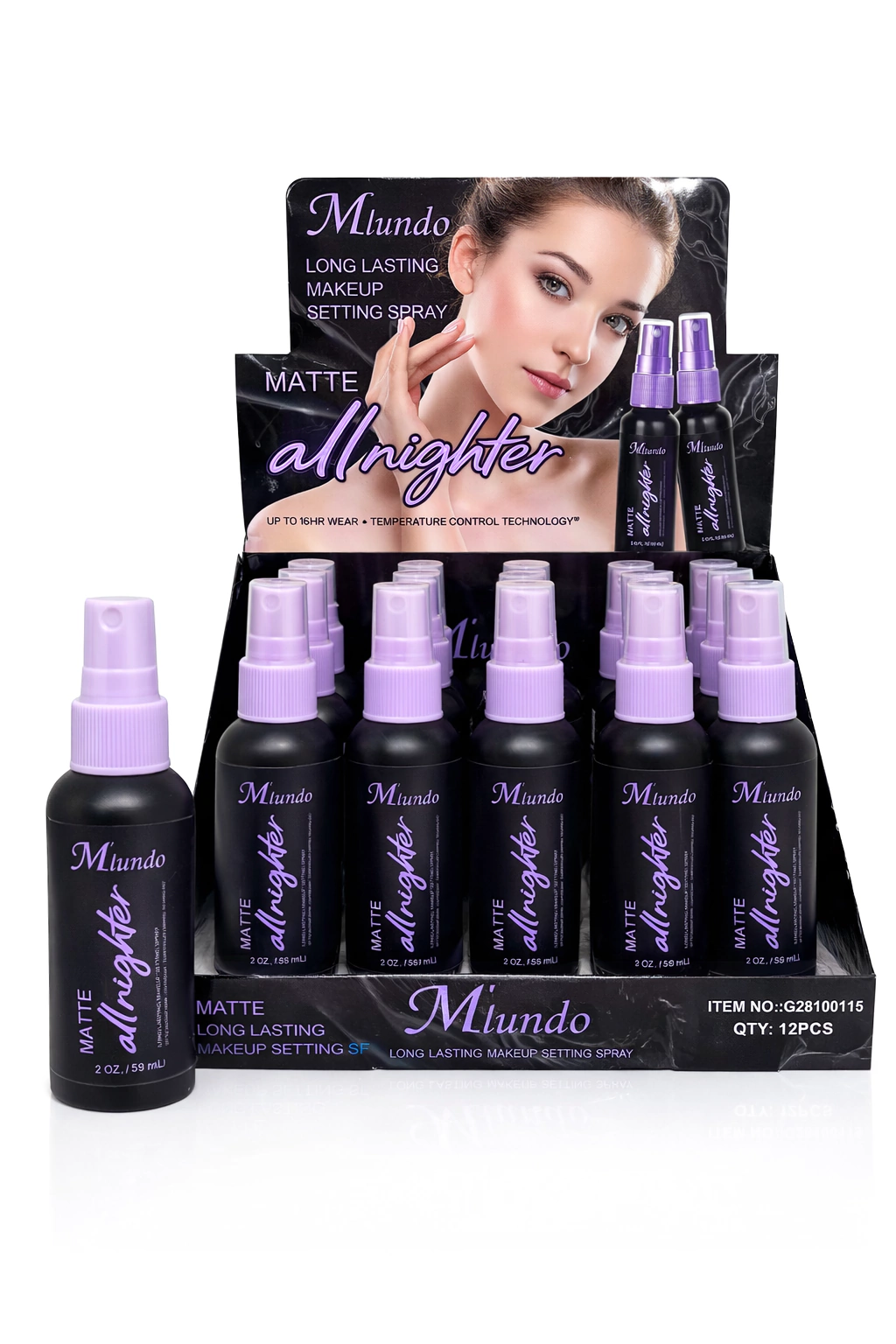 Fijador de maquillaje All Nighter Matte MLundo